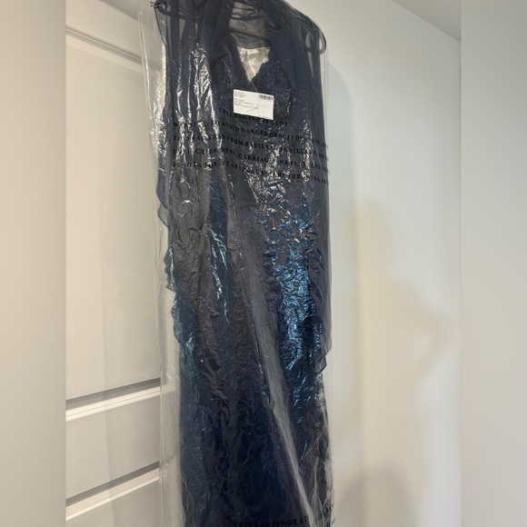 JADE COUTURE BNWT NAVY MOTHER OF BRIDE/WEDDING GUEST/EVENT DRESS STYLE#K218062 - Picture 8 of 8